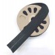 Biaisband zwart per rol van 20 meter. De prijs is per rol.   100 % katoen  3 cm breed