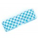 Biaisband bundel 2 mtr   Aqua BB ruit  1220H