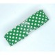 Biaisband bundel 2 mtr  Groen met witte stipjes  1007H