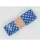 Biaisband bundel 2 mtr  Kobalt met witte stipjes  1004H