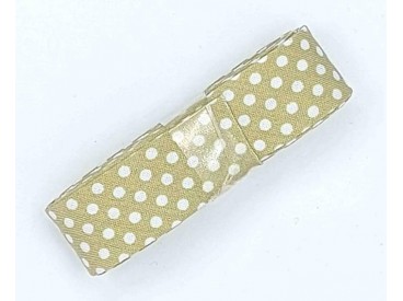 Biaisband bundel 2 mtr  Zand met witte stipjes  1275H