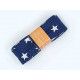 Biaisband bundel 2 mtr Donkerblauw met witte ster 2003H