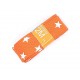 Biaisband bundel 2 mtr Oranje met witte ster  2011H