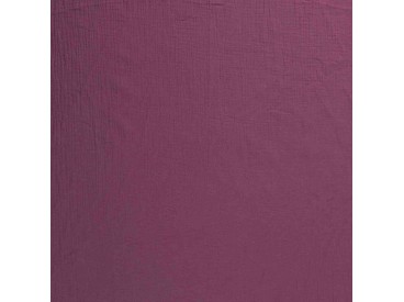 Mousseline  stof Effen donker oudroze  03001-013N