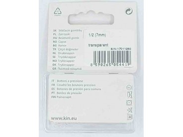 Drukknoop plastic 7mm.