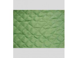 Gewatteerde voering Groen Grote ruit 79000