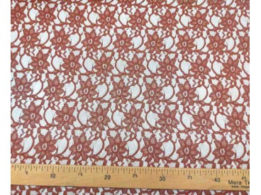 Kant stof Jacquard Brique  3915-56