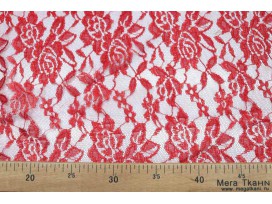 Kant stof soepel  Rood  3958-16