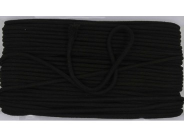 Koord Donkerbruin  6 mm doorsnee 100% katoen