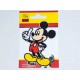 Mickey Mouse applicatie.  Opstrijkbare applicatie van ongeveer 9 x 6.5 cm 