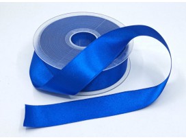 Satijnlint Kobalt 224 per rol van 25 mtr 25 mm breed