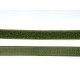 Klittenband opnaaibaar Legergroen  2cm breed