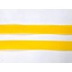 Klittenband opnaaibaar Kanariegeel  2cm breed