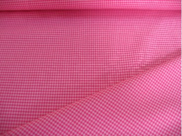 Boerenbont ruit Roze/pink 3 x 3 mm 8218