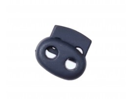 Koordstopper 2 gaats klein  Donkerblauw   18 x 16 mm