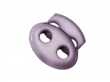 Koordstopper 2 gaats klein  Lila   18 x 16 mm