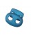 Koordstopper 2 gaats klein Petrol  18x16mm