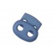 Koordstopper 2 gaats klein  Kobalt  18 x 16 mm