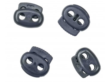 Koordstopper 2 gaats groot Donkerblauw  25x22mm