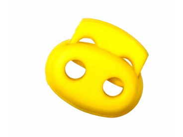 Koordstopper 2 gaats groot Geel  25x22mm