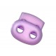 Koordstopper 2 gaats groot Lila  25x22mm