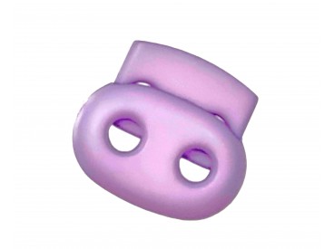 Koordstopper 2 gaats groot Lila  25x22mm