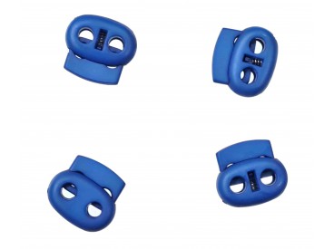 Koordstopper 2 gaats groot Kobalt  25x22mm