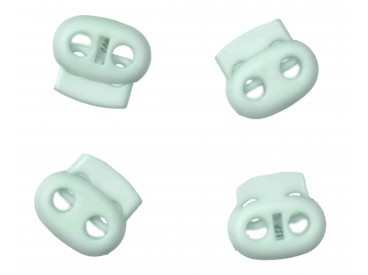 Koordstopper 2 gaats groot Lichtblauw  25x22mm