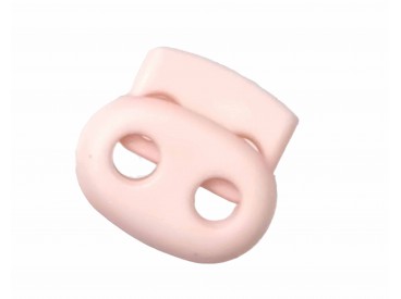 Koordstopper 2 gaats groot Zachtroze  25x22mm