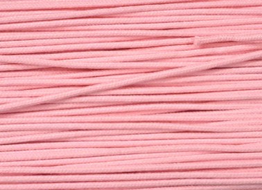 Koord Roze 3,5 mm doorsnee katoen/poly  12