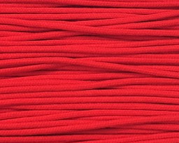 Koord Rood 3,5 mm doorsnee katoen/poly  14