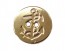 Ankerknoop 2 gaats Goud glad met anker  20mm  ak110