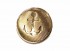 Ankerknoop op steeltje Gouden knoop geribbeld met anker ak121  18mm