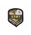 Leger applicatie Army. Met 3 kleine gouden sterren  leger 24
