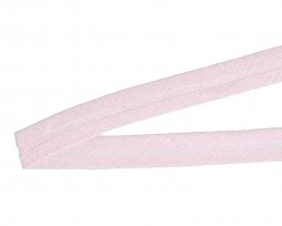 Biaisband Lichtroze 20mm breed  718