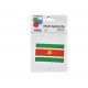 Applicatie Surinaamse vlag opstrijkbaar 5x3cm