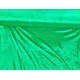 Velours de panne groen. Glanzend en soepel vallend. 100% Polyester  147cm  170 gr/m2