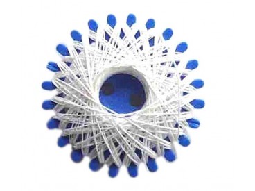 Sterk Wit ijzergaren.  20 meter  100% katoen