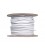 Koordelastiek Wit 3mm per rol van 50 meter