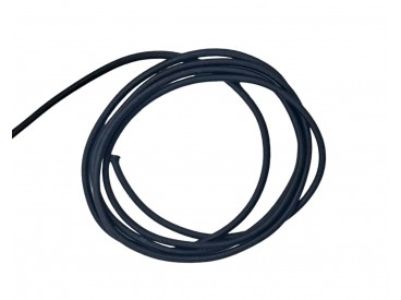 Koordelastiek ook wel elastisch koord genoemd.  Kleur: zwart  Doorsnee: 3 mm  Te gebruiken bij truien, jassen en diverse hobby's