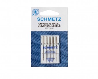Schmetz naaimachine naalden. Universeel 130/705 H  Naalddikte 70/10  Doosje met 5 naalden
