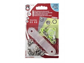 Inslag drukknoop Baby Lime 9.7/10 mm