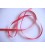 Satijnlint Helder rood 8mm. 204