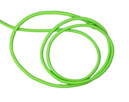 Elastisch koord limegroen  3 mm dik koordelastiek