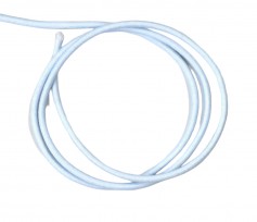 Elastisch koord lichtblauw  3 mm dik koordelastiek