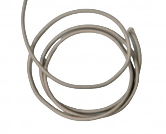 Koordelastiek Donker zand 3mm