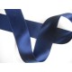 Donkerblauw satijnlint dubbelzijdig van 40 mm. breed.