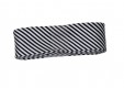 Biaisband bundel 2 mtr Zwart/Wit fijn gestreept  1072