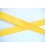 Biaisband Geel met witte stip