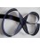 Biaisband Donkerblauw 2cm breed